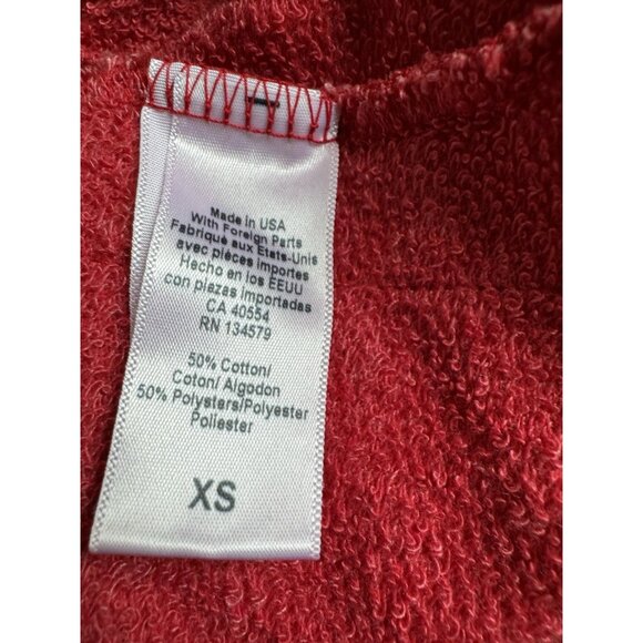 NWT Size XS -Sundry Vintage Terry Side-Stripe Wide-Leg Track Pants (NWT US$ 138) - Picture 15 of 16